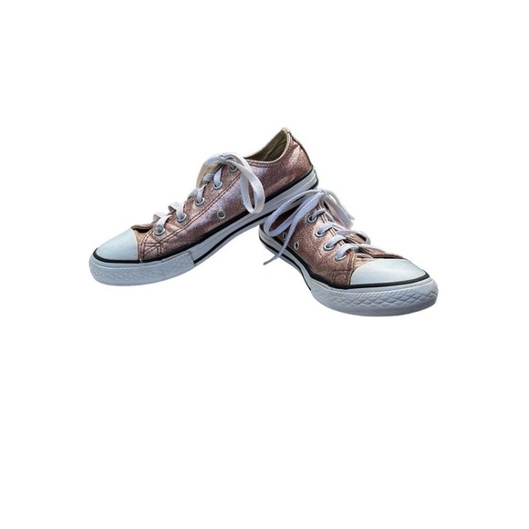 PINK Chuck‎ Taylors Girls Shoes Lot - Two Pairs, Sizes 3 and 11.5 - Picture 2 of 8